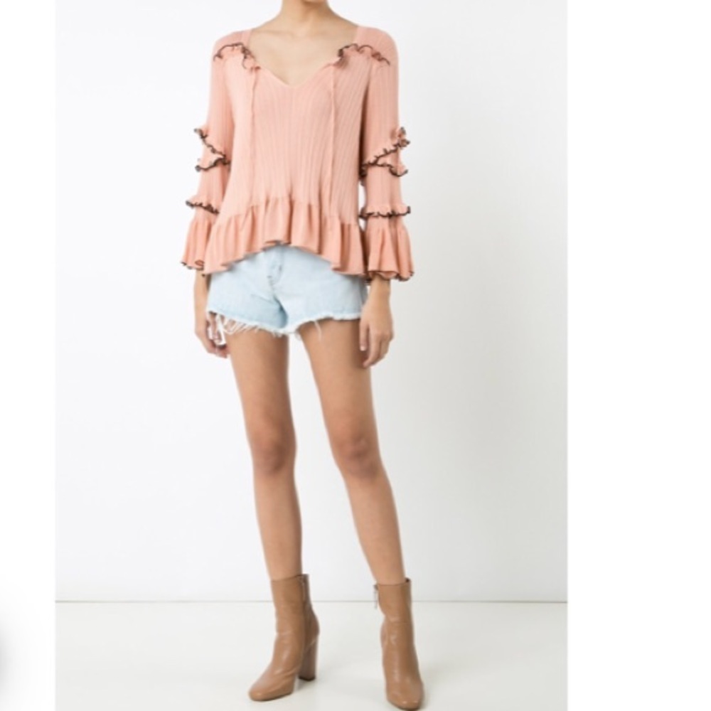 NEW • Derek Lam • Drew High Waist Cutoff Shorts 24